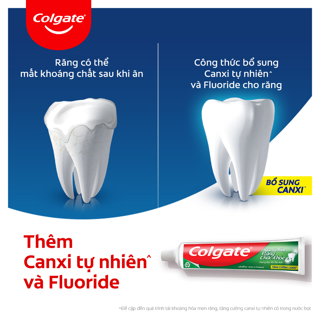 [HB Gift] Kem đánh răng Colgate ngừa sâu răng răng chắc khỏe 180g/tuýp