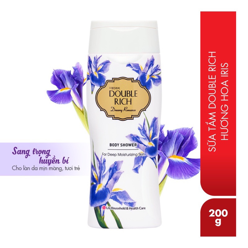 Sữa Tắm Hương Nước Hoa Hàn Quốc Double Rich  200g