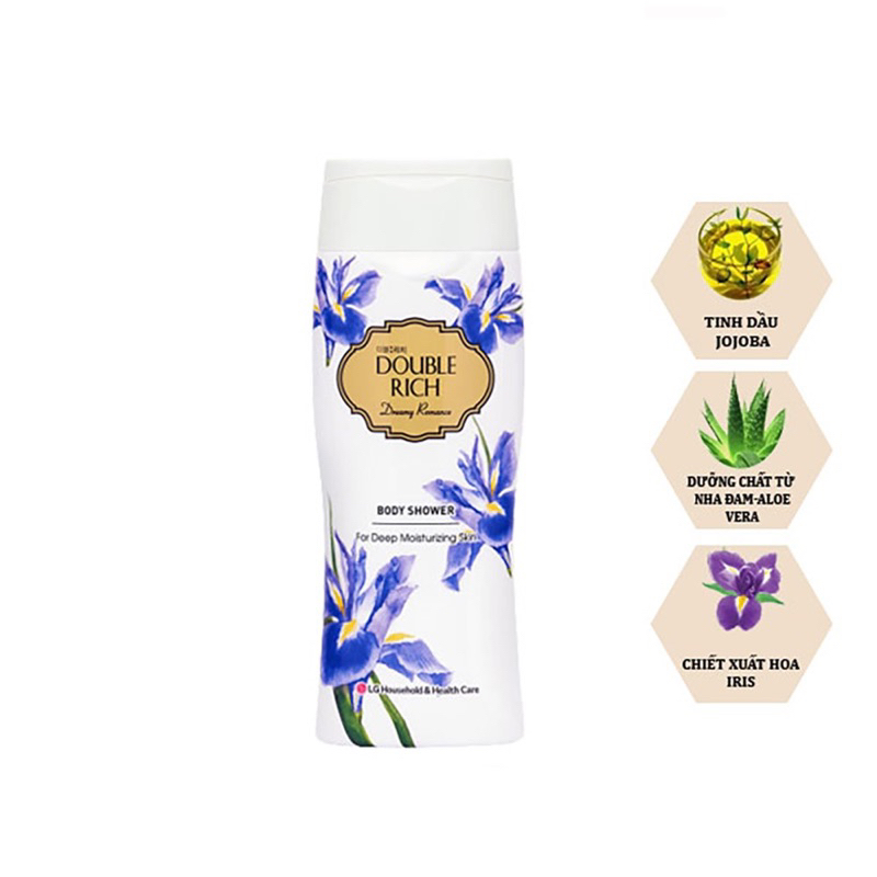 Sữa Tắm Hương Nước Hoa Hàn Quốc Double Rich  200g