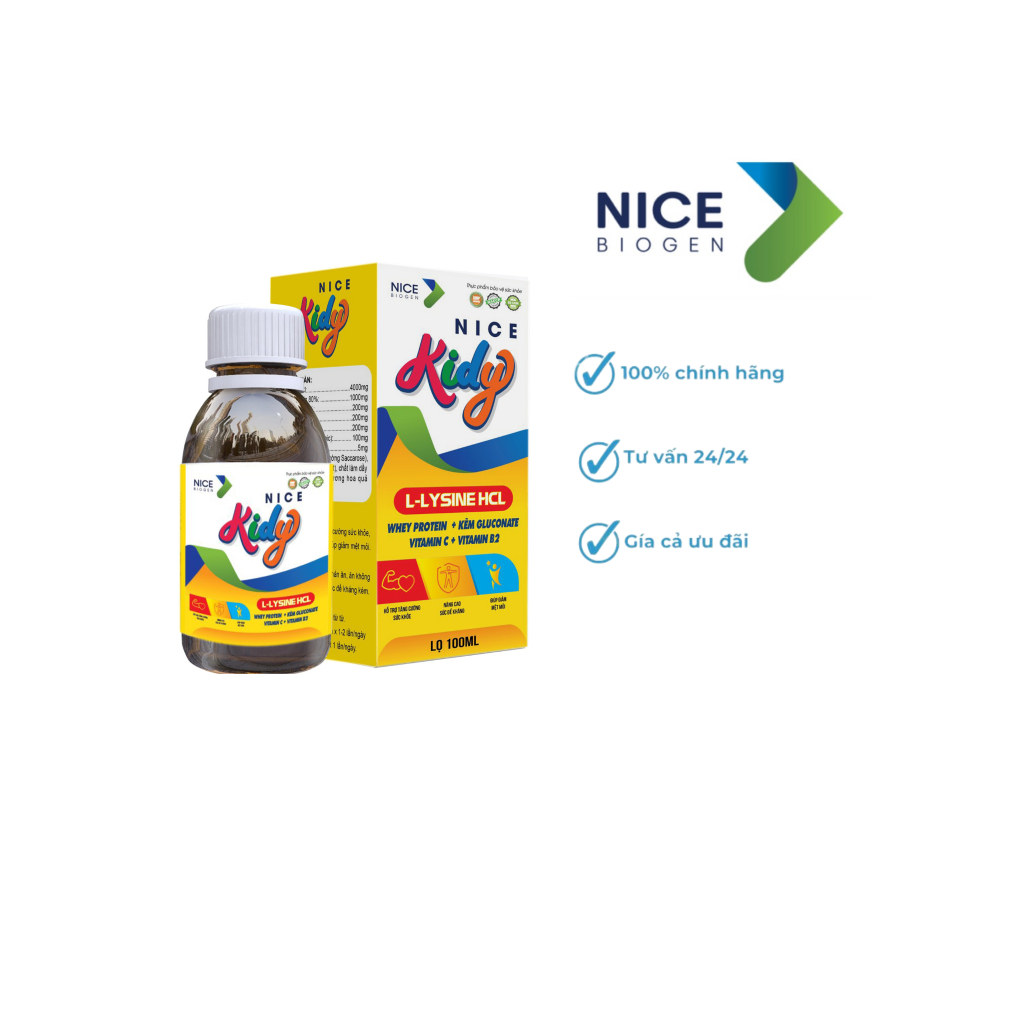 Thực phẩm bảo vệ sức khỏe Nice Kidy