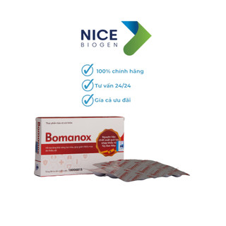 Viên Uống Bổ Máu Bomanox bổ sung dưỡng chất