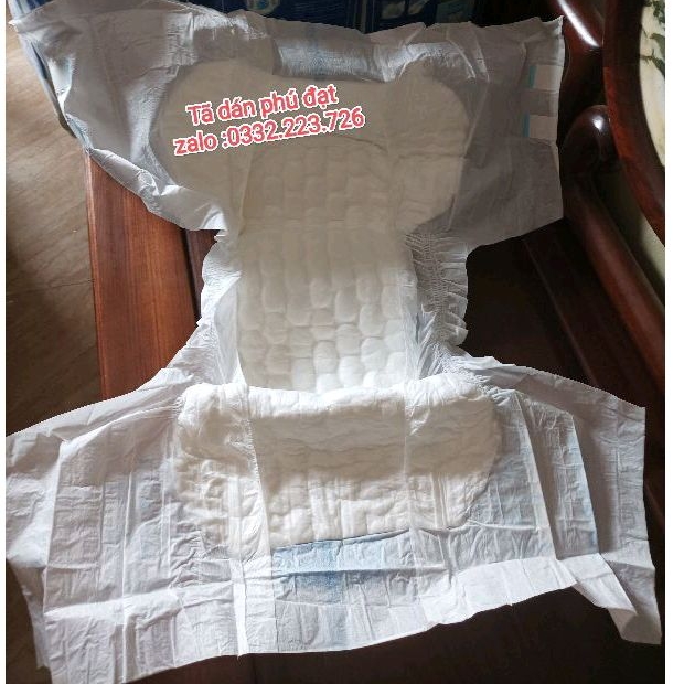 Bỉm dán phú đạt size XL 65-100kg có vách   siêu mềm mại ,siêu thấm hút