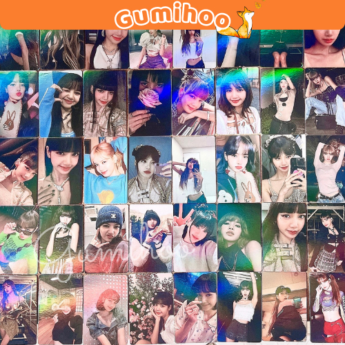 Gumihoo Hologram Lomo Card Lisa 50 Photocard/Album Solo 2023