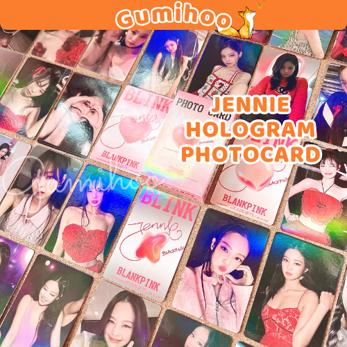 Gumihoo Hologram Lomo Card Jennie 50 Photocard/Album Blackpink