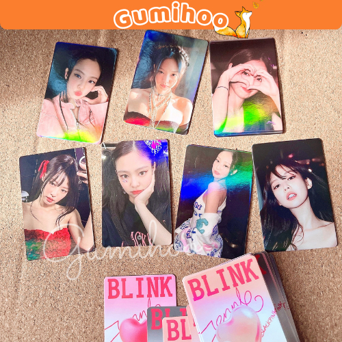 Gumihoo Hologram Lomo Card Jennie 50 Photocard/Album Blackpink
