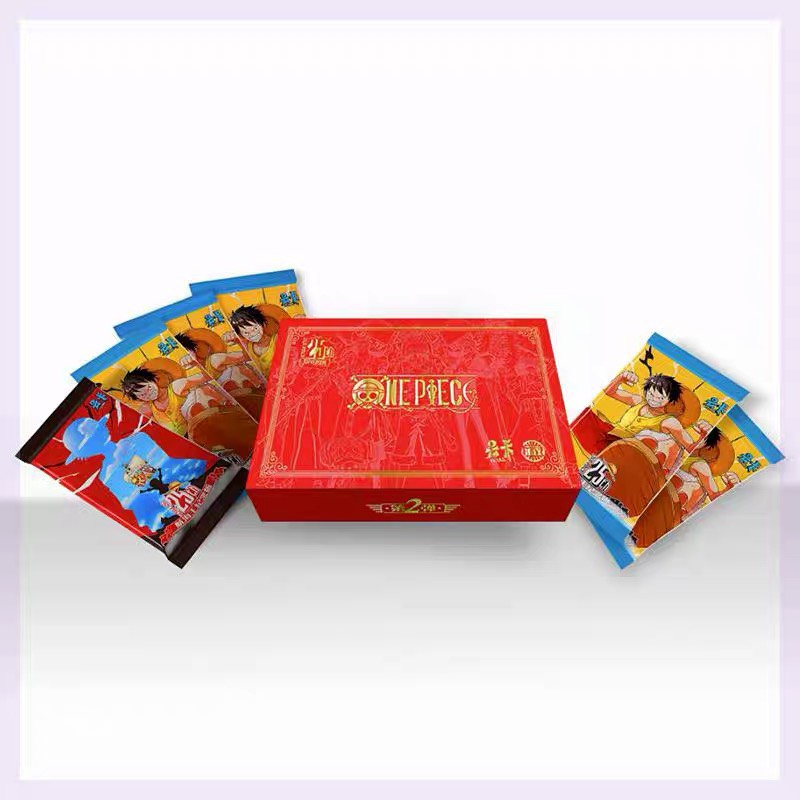 Hộp thẻ nhân phẩm One Piece đỏ fullbox hàng có sẵn