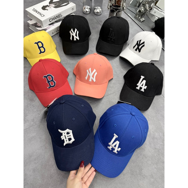 #𝗖𝗼́ 𝗸𝗶𝗲̂̉𝗺 𝗵𝗮̀𝗻𝗴 Nón lưỡi trai MLB xuất dư xịn chuẩn hãng logo thêu cao cấp made in KOREA xukacapbeauty