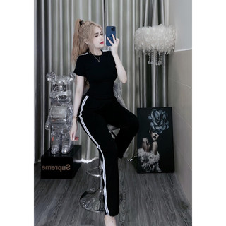 Set thể thao sọc viền