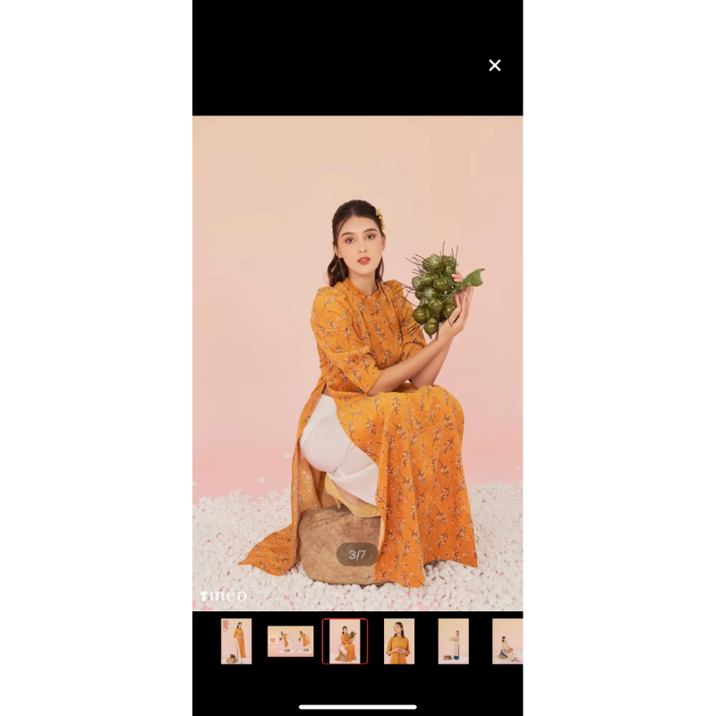 Pass áo dài Méo size S