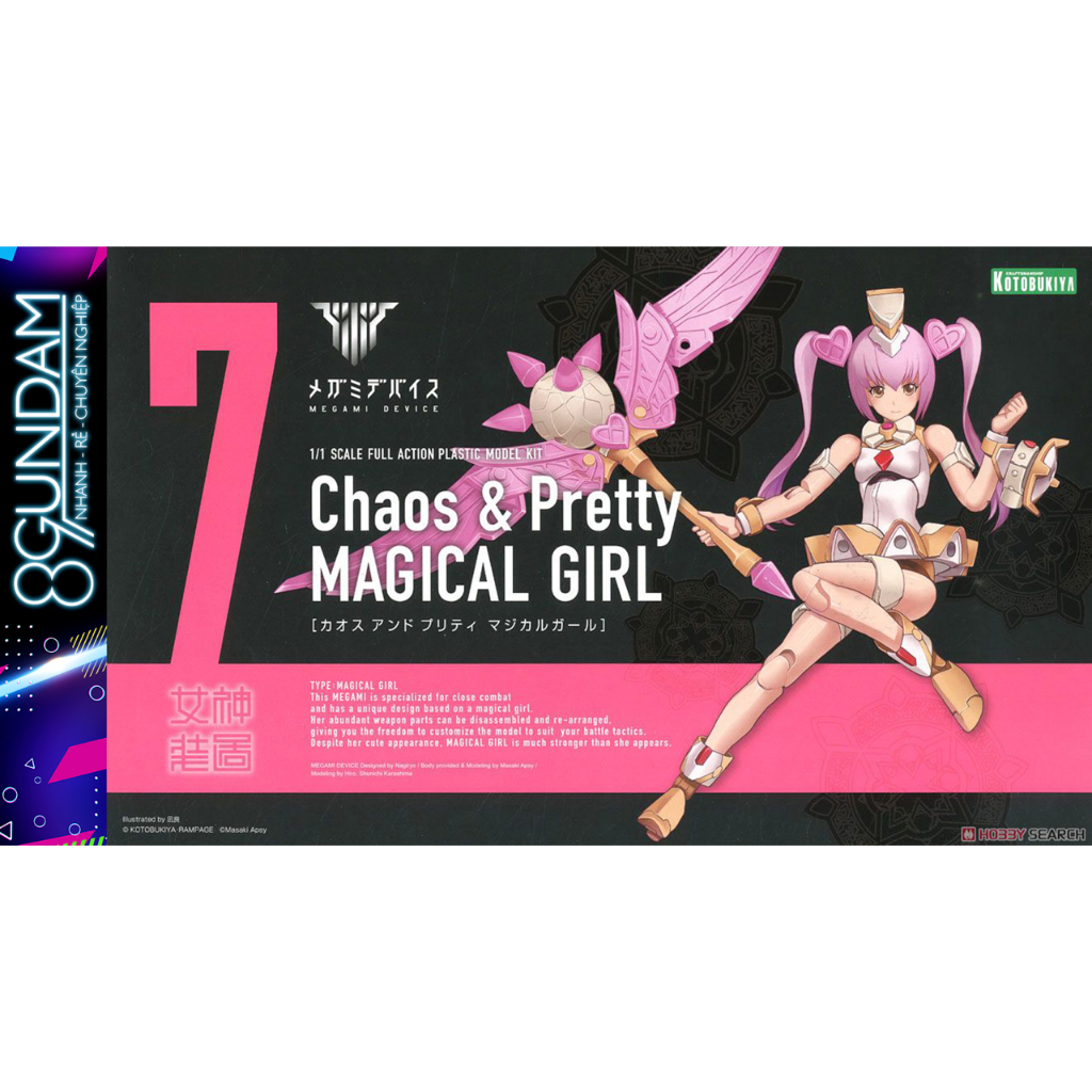 Mô Hình Lắp Ráp Megami Device Chaos & Pretty Magical Girl