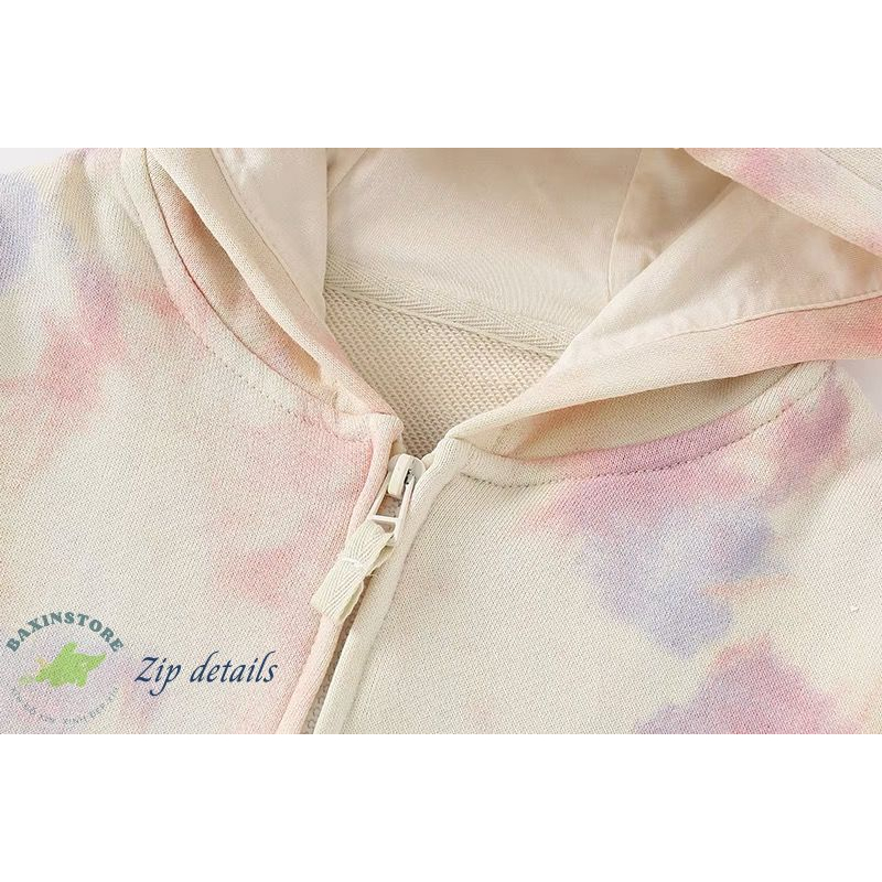 ÁO KHOÁC ĐI NẮNG DÀI TAY CÓ MŨ KHOÁ KÉO MALWEE 100% COTTON NỈ CHO BÉ TRẺ EM SIZE ĐẠI 2 3 4 5 6 7 8 TUỔI