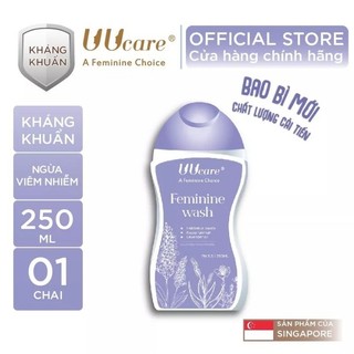 Nước vệ sinh phụ nữ chính hãng UUcare làm sạch vùng kín 250ML UC002