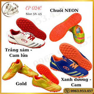 Giày đá Bóng giày đá banh sân Cỏ Nhân Tạo Thương Hiệu Việt CHÍ PHÈO 024C có size lớn 46 47