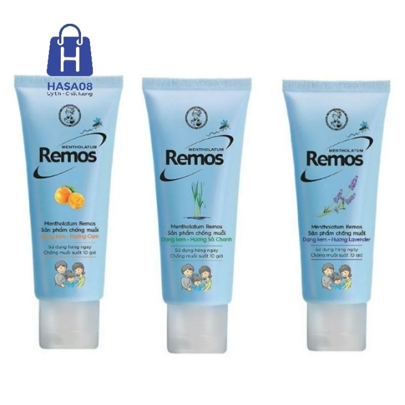 KEM CHỐNG MUỖI REMOS TUÝP 70G