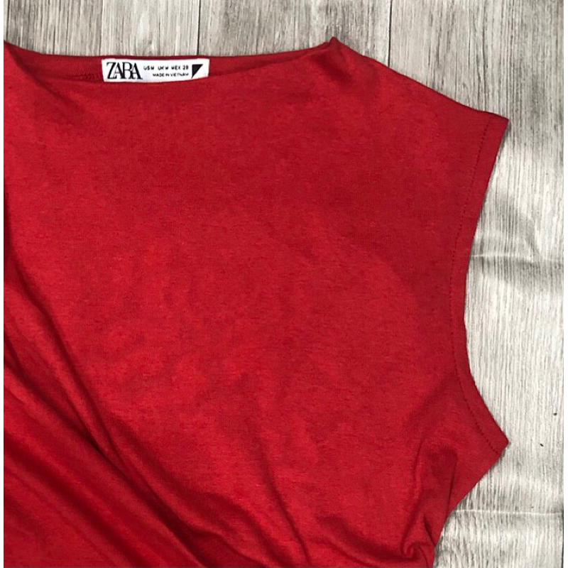 Áo thun Croptop nhún eo vai thời trang. VNXK type B