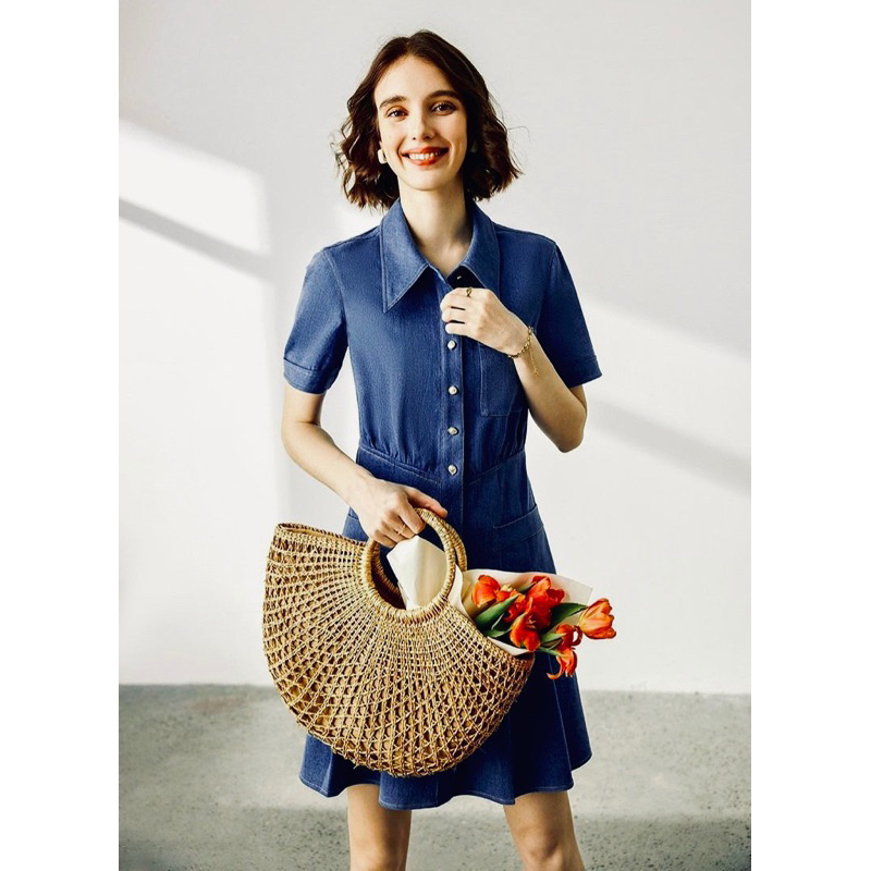 Đầm denim MNg full bao bì