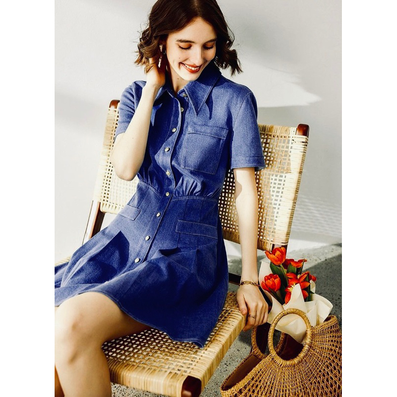 Đầm denim MNg full bao bì