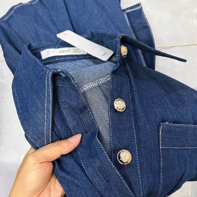 Đầm denim MNg full bao bì