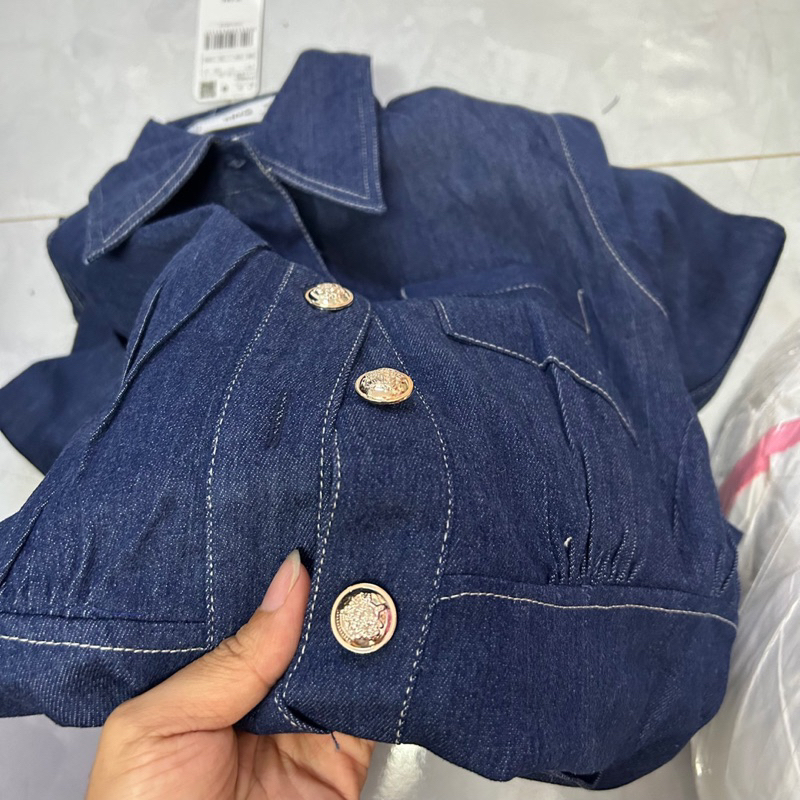 Đầm denim MNg full bao bì