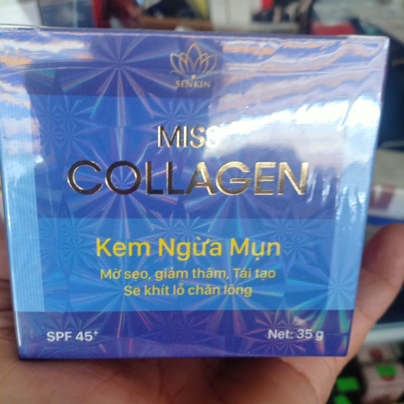 Kem ngừa mụn MISS COLLAGEN (35g)