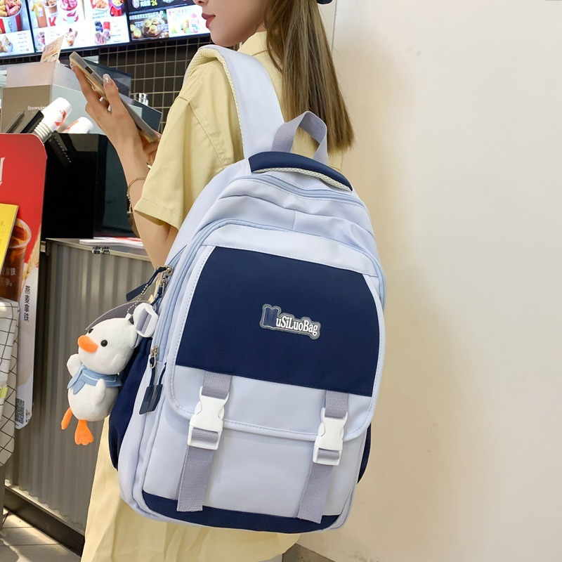 Balo Đi Học Thời Trang Nữ 2023 Ulzzang Cao Cấp Daily