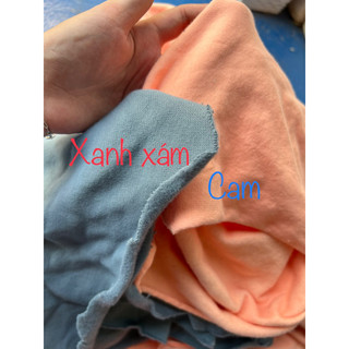 Vải thun nỉ cotton 2c