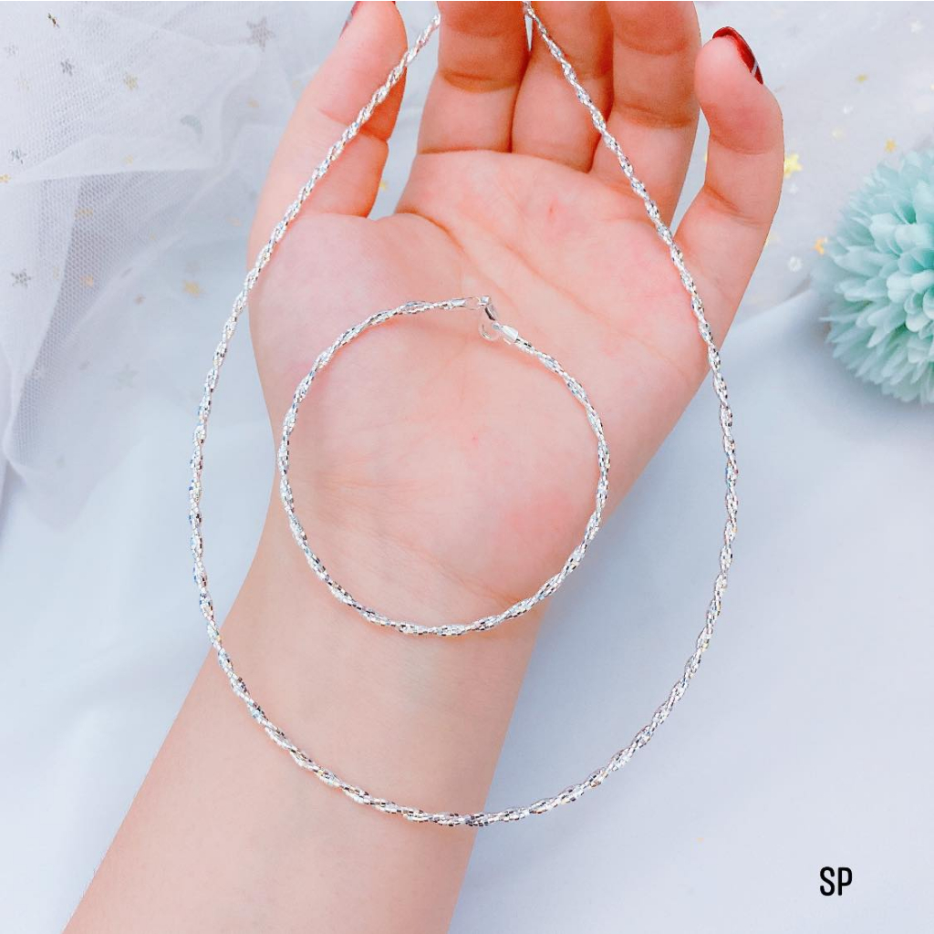 Kiềng bạc 925 loại mềm