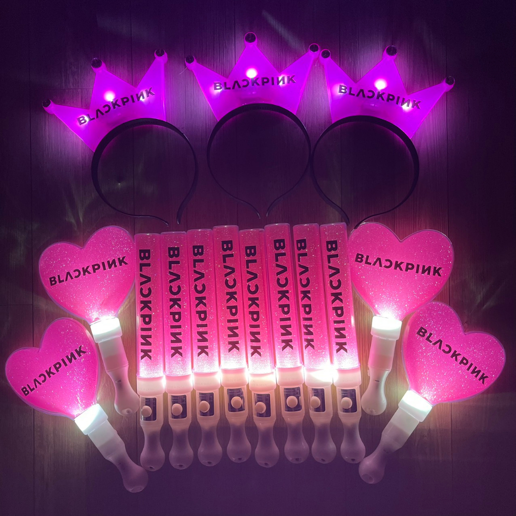 Đèn cổ vũ Lightstick Black Pink Gậy Phát Sáng Black Pink Kpop Jennie ROSE Lisa Jisoo - SunStoreVN