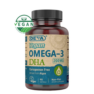Deva vegan omega-3 dha 200 mg - bổ sung omega 3 dha thuần chay
