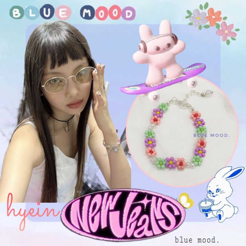 Vòng tay handmade hạt cườm Inspired Hyein Newjeans