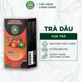 Trà Đen Túi Lọc Hương Dâu Thanh Khiết NGUYÊN CHẤT TEA Truyền Thống, Đậm Vị Vùng Cao Nguyên - 50g