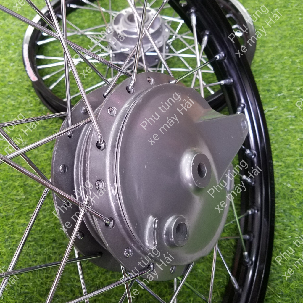 Bánh Căm YAMAHA SIRIUS Đùm YA Xám ZIN 1 Thắng Đĩa trước lắp các Dòng xe YA Như ZIN không cần chế HTH105A MSP 0007