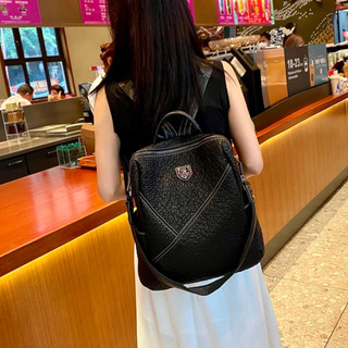 Balo da thời trang nữ đựng được a4 hoặc laptop 13inch kèm hình thật