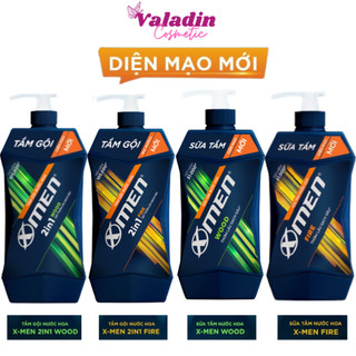 Sữa tắm gội nam XMEN Wood Sport 2 in1 180g - 650g - Dầu tắm nam