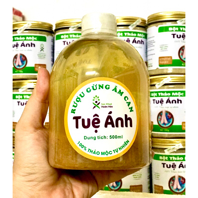 (500ml) R-Ự-Ợ-U GỪNG Can Âm - Tuệ ánh
