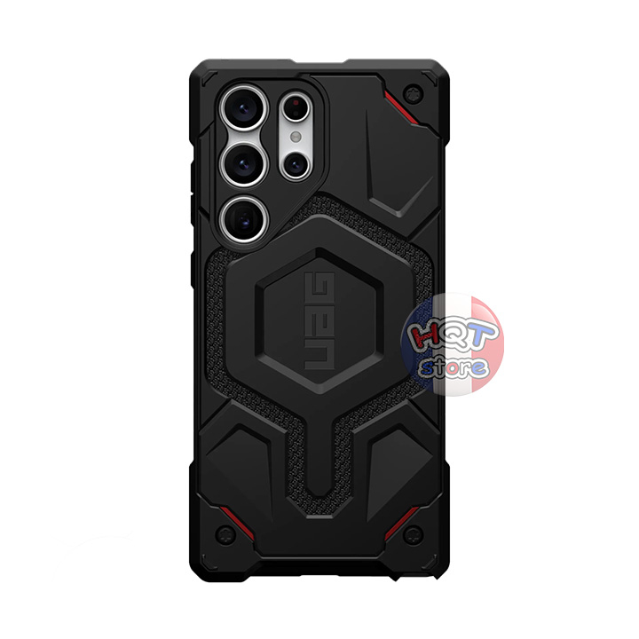 Ốp lưng chống sốc UAG Monarch Pro Kevlar Ma9safe cho S23 Ultra chính hãng