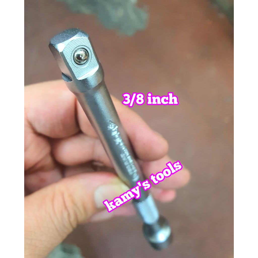 Cần nối, khúc nối tuýp 3/8 inch Top 3 inch 6 inch 75mm 150mm, cần tuýp nối