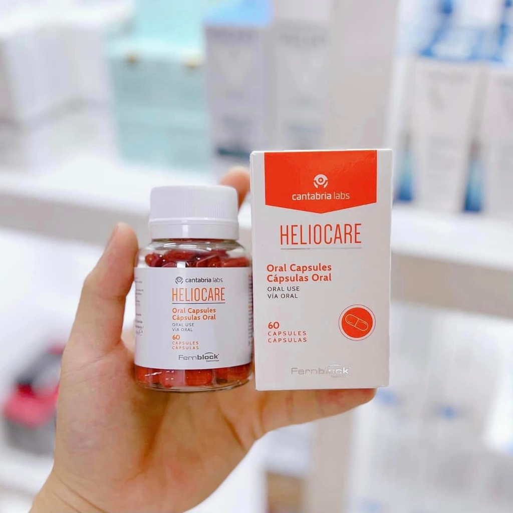 Viên Uống Chống Nắng Heliocare Oral Capsules - 60 Viên
