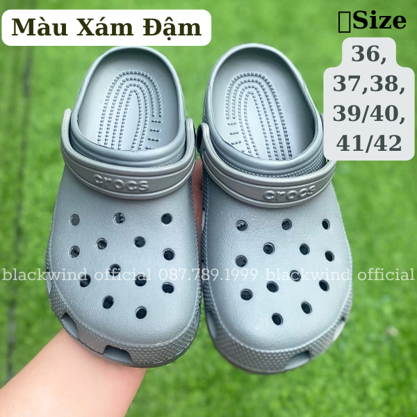 Sục Nguyên C.rocs Chính Hãng Lỗi Nhẹ, Nguyên Không Cắt, Phối Quai Màu Ngẫu Nhiên. Size 34-45