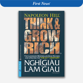 Sách Nghĩ Giàu Và Làm Giàu (Bìa mềm) - First News