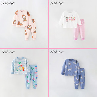 BST bộ thu đông Malwee nhiều mẫu dễ thương cho bé gái 2 - 7 tuổi P1 - Little Maven Chính Hãng