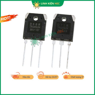 Cặp sò B688 D718 tháo máy đảm bảo chất lượng linh kiện hec