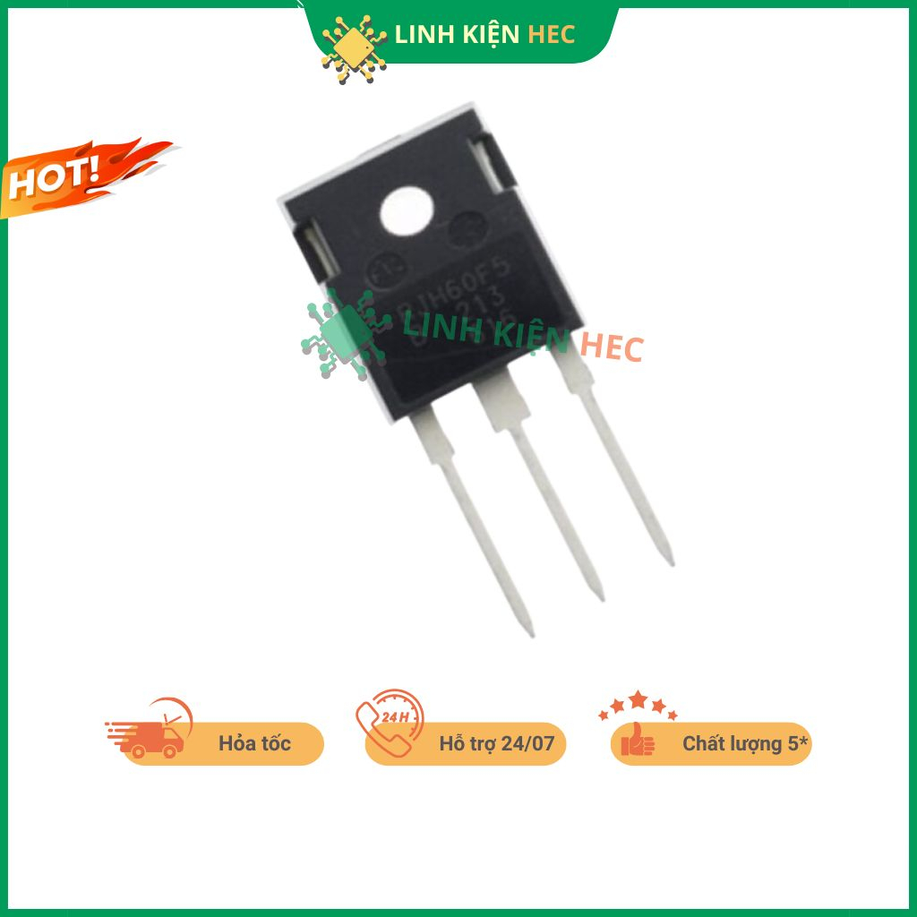 IGBT máy hàn RJH60F5 60F, bếp từ 600V 80A nguyên bản tháo máy linh kiện hec.