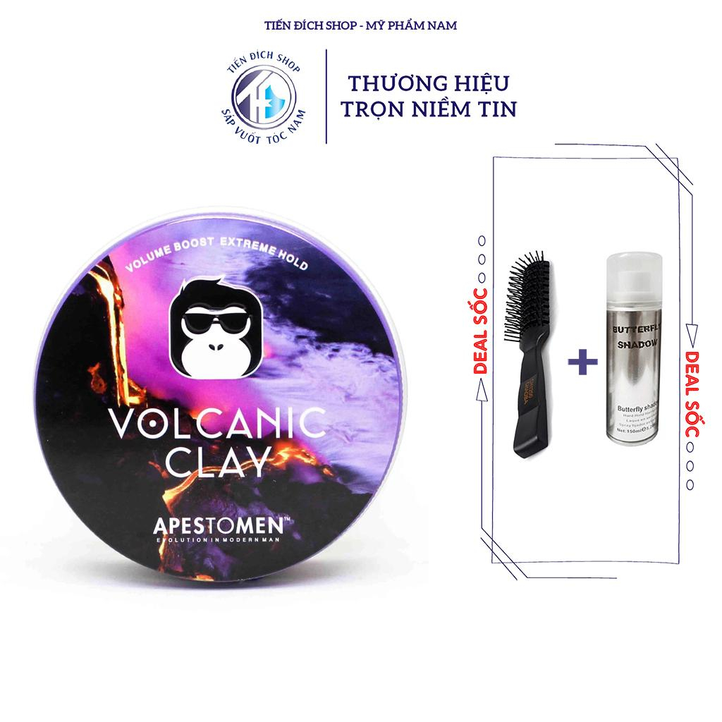 Sáp Vuốt Tóc Volcanic Clay 2022 V5 80ml  - Wax Apestomen Volcanic Clay V5 Nắp Nhôm | Tiến Đích Shop