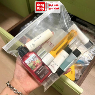 Combo 50 túi khóa zip phân loại đựng đồ đa năng giúp các ngăn tủ ngăn kéo gọn gàng túi zip bảo vệ đồ đạc khỏi bụi bẩn