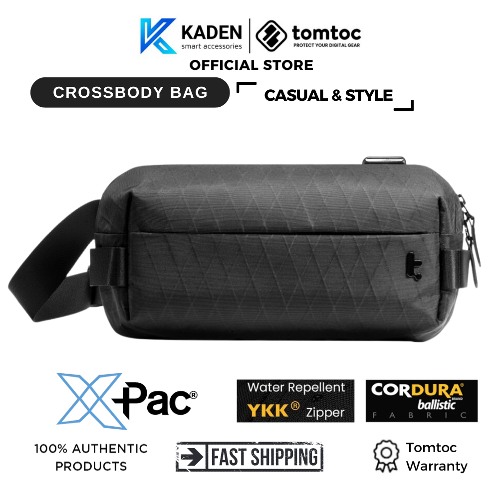 Túi Đeo Chéo Tomtoc (Usa) Compact Edc X-Pac Sling Bag – H02A4D2-Hàng Chính Hãng