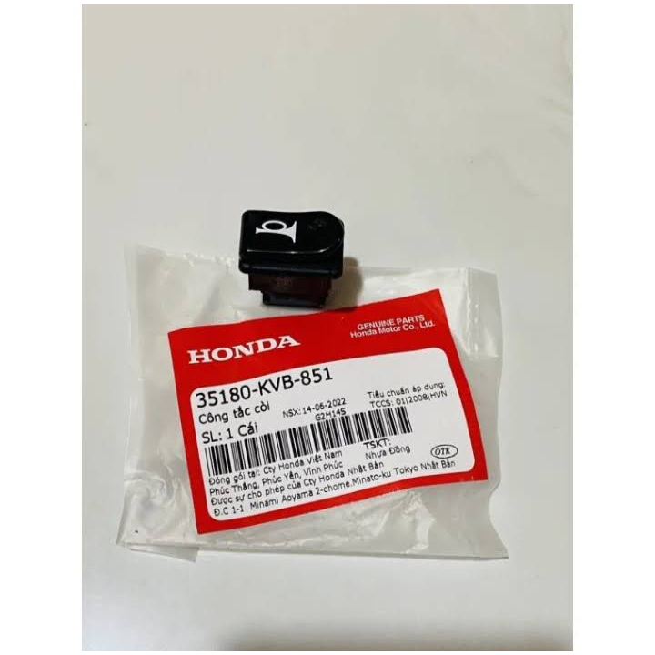 Nút kèn Air Blade 2008 - 2009 - 2010 , AB Thái zin Honda / công tắc còi AB Thái , AB VN 2010