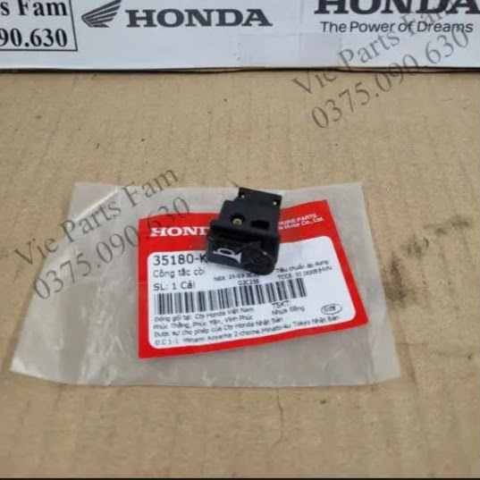 Nút kèn Air Blade 2008 - 2009 - 2010 , AB Thái zin Honda / công tắc còi AB Thái , AB VN 2010
