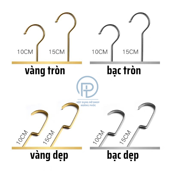 Móc gỗ chữ S treo quần áo, móc S treo mũ túi xách móc gỗ S decor shop quần áo thời trang