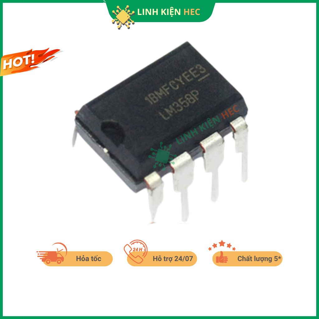 Linh kiện IC LM358 chất lượng cao linh kiện hec.